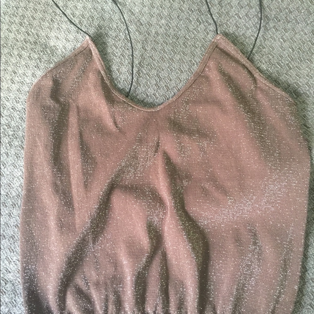 Free people sparkly top